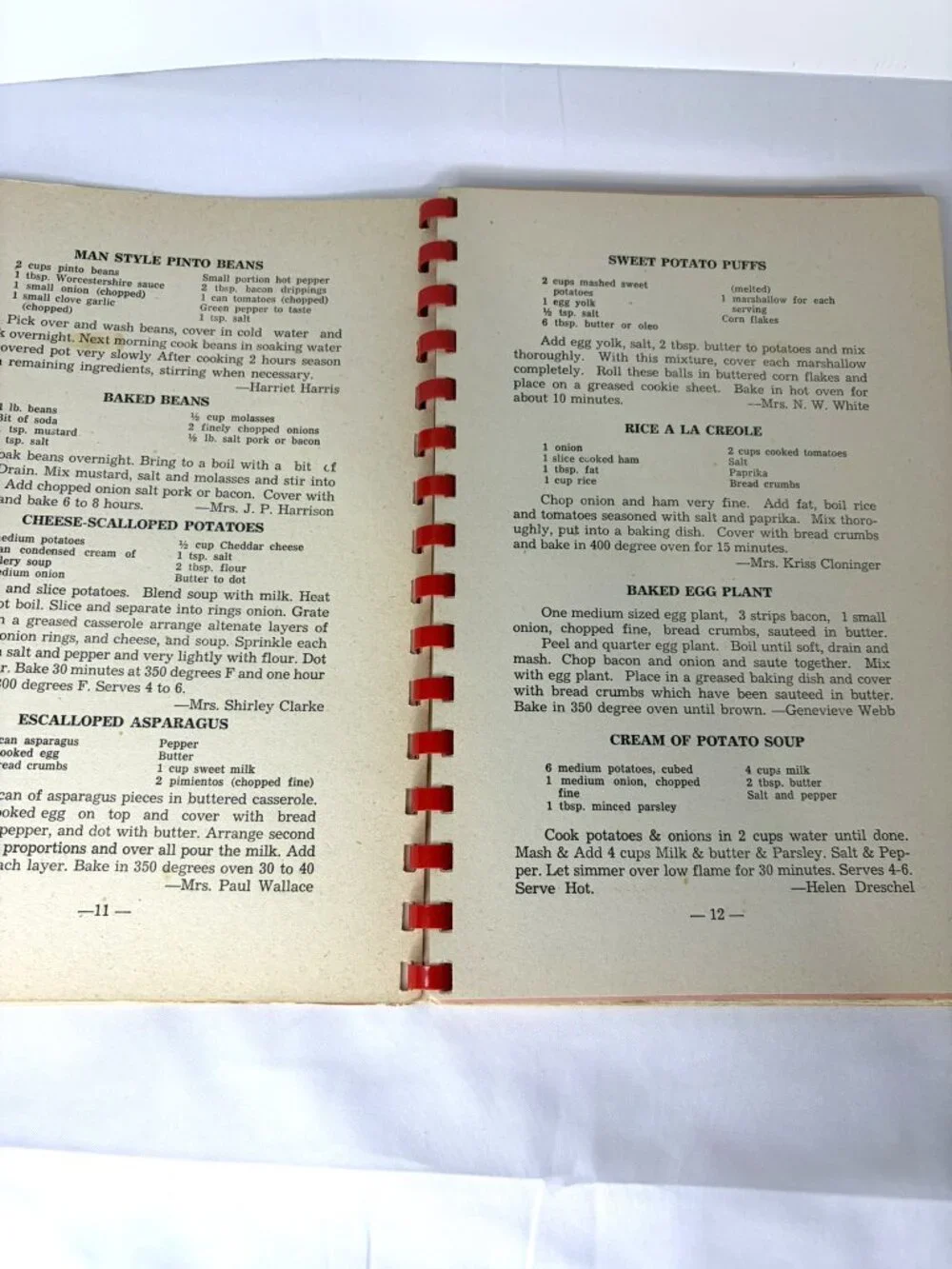 Vintage MCM Kitchen Klassics Cookbook West University Methodist Church Texas